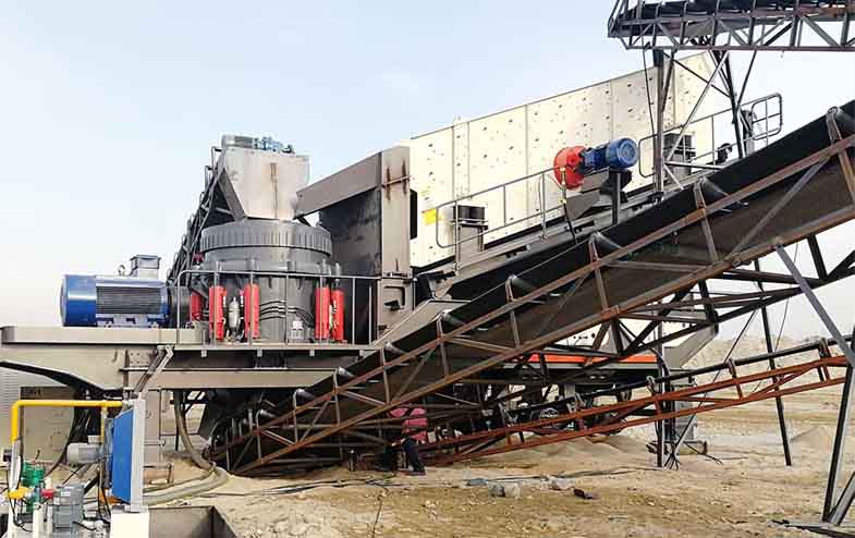 河南花崗巖移動(dòng)破碎生產(chǎn)線